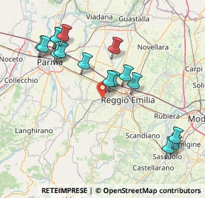 Mappa , 42025 Cavriago RE, Italia (16.7475)