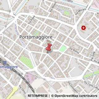 Mappa Via Settempeda, 33, 44015 Portomaggiore, Ferrara (Emilia Romagna)