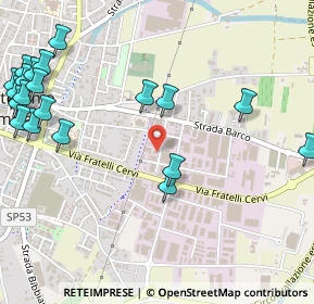 Mappa Via Fratelli Cervi, 42027 Montecchio Emilia RE, Italia (0.731)