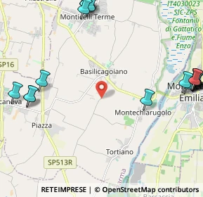 Mappa Via Lunga, 43022 Montechiarugolo PR, Italia (3.2)