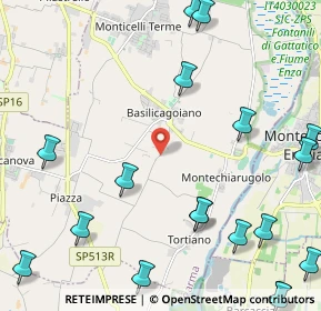 Mappa Via Lunga, 43022 Montechiarugolo PR, Italia (3.17222)