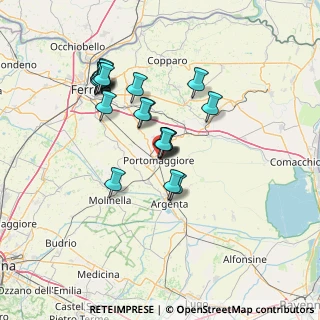 Mappa Via G. Forlani, 44015 Portomaggiore FE, Italia (12.2885)