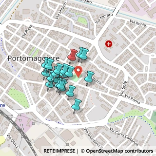 Mappa Via G. Forlani, 44015 Portomaggiore FE, Italia (0.165)
