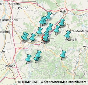 Mappa Via Giuseppe Mazzini, 12051 Alba CN, Italia (11.0295)