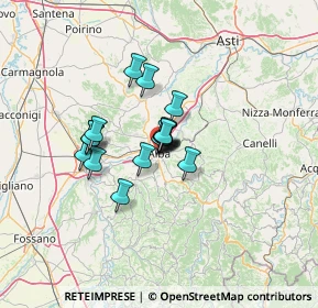 Mappa Via Giuseppe Mazzini, 12051 Alba CN, Italia (7.92941)