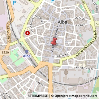 Mappa Via Vittorio Emanuele, 32, 12051 Alba, Cuneo (Piemonte)