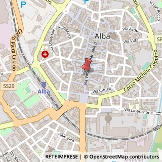 Mappa Via Vittorio Emanuele, 30A, 12051 Alba, Cuneo (Piemonte)