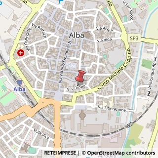 Mappa Via Cuneo, 9, 12051 Alba, Cuneo (Piemonte)