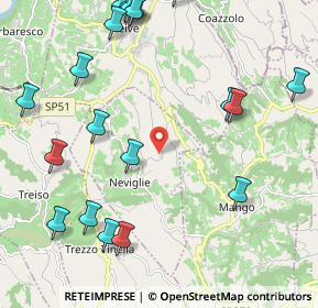 Mappa Località Casasse, 12050 Neviglie CN, Italia (2.7905)