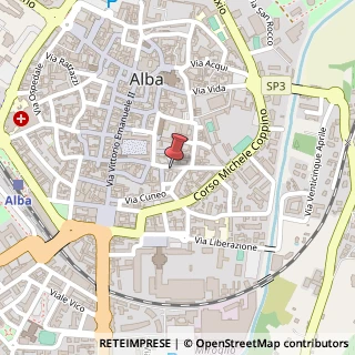 Mappa Via paruzza 11, 12051 Alba, Cuneo (Piemonte)