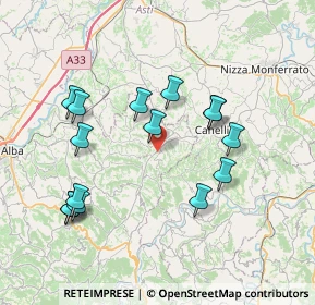 Mappa Località S. Grato, 12058 Santo Stefano Belbo CN, Italia (7.612)