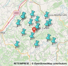 Mappa Località S. Grato, 12058 Santo Stefano Belbo CN, Italia (6.41176)