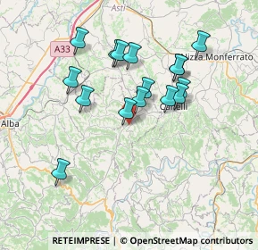 Mappa Località S. Grato, 12058 Santo Stefano Belbo CN, Italia (6.58938)