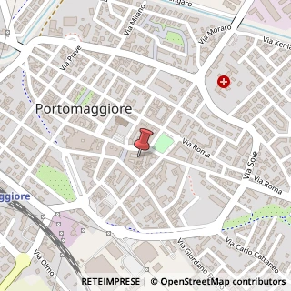 Mappa Piazza Umberto I, 25, 44015 Portomaggiore, Ferrara (Emilia Romagna)
