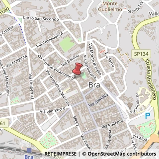 Mappa Via Vittorio Emanuele II, 161, 12042 Bra, Cuneo (Piemonte)