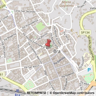 Mappa Via Vittorio Emanuele II, 167, 12042 Bra, Cuneo (Piemonte)