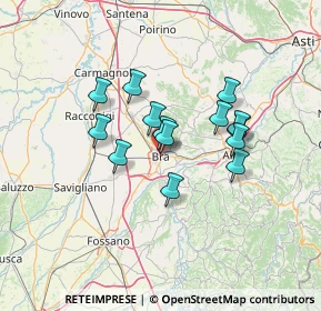 Mappa Via Beato Valfrè, 12042 Bra CN, Italia (10.64286)