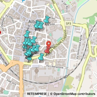 Mappa Corso Michele Coppino, 12051 Alba CN, Italia (0.2325)