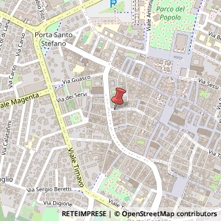 Mappa Via San Pietro Martire,  18, 42100 Reggio nell'Emilia, Reggio nell'Emilia (Emilia Romagna)