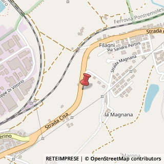 Mappa Strada della Cisa, 16, 43045 Fornovo di Taro, Parma (Emilia Romagna)
