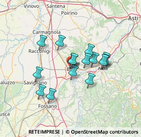 Mappa Piazza Caduti per la Libertà, 12042 Bra CN, Italia (10.96667)