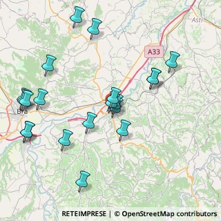 Mappa Corso Fratelli Bandiera, 12051 Alba CN, Italia (9.0895)