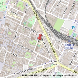 Mappa Viale Monte S. Michele, 42121 Reggio Emilia RE, Italia, 42121 Reggio nell'Emilia, Reggio nell'Emilia (Emilia Romagna)