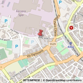 Mappa Via Vivaro, 27, 12051 Alba, Cuneo (Piemonte)