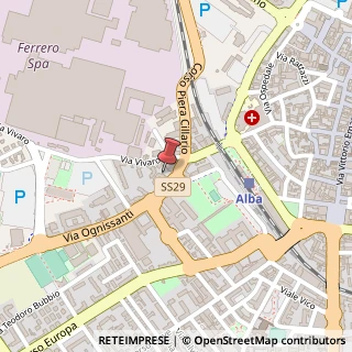 Mappa Corso Piera Cillario, 8, 12051 Alba, Cuneo (Piemonte)