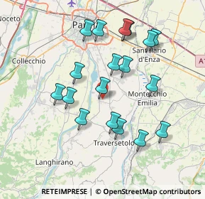 Mappa 43030 Basilicanova PR, Italia (7.20889)