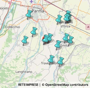 Mappa 43030 Basilicanova PR, Italia (6.9)