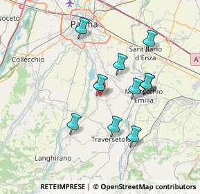 Mappa 43030 Basilicanova PR, Italia (6.67636)