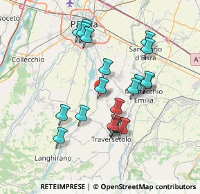 Mappa 43030 Basilicanova PR, Italia (6.8435)