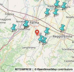 Mappa Via Correggio, 43030 Basilicanova PR, Italia (17.03909)