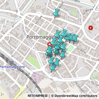 Mappa Via Statuto, 44015 Portomaggiore FE, Italia (0.153)