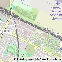 지도 Reggio nell'Emilia