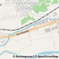 Map Santa Vittoria d'Alba
