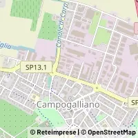 Mapa Campogalliano
