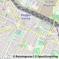 Mapa Reggio nell'Emilia