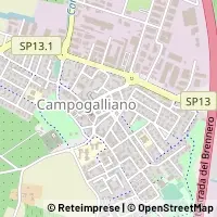 Mapa Campogalliano