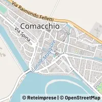 Mapa Comacchio