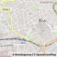 Hartă Bra