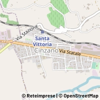 Map Santa Vittoria d'Alba