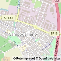 Térkép Campogalliano