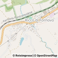 Mapa Fornovo di Taro