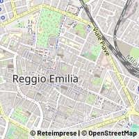 지도 Reggio nell'Emilia