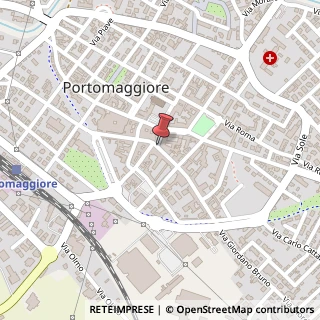 Mappa Piazza Umberto I, 40, 44015 Portomaggiore, Ferrara (Emilia Romagna)