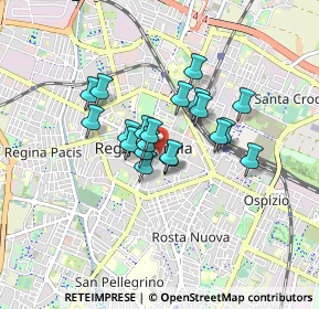 Mappa 42121 Reggio nell'Emilia RE, Italia (0.589)