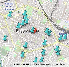 Mappa 42121 Reggio nell'Emilia RE, Italia (0.6225)