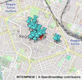 Mappa 42121 Reggio nell'Emilia RE, Italia (0.241)